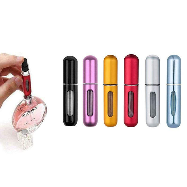Travel Essentials 5Ml Perfume Atomiser Compact Bottles Size Refill Travel Bottles & Containers