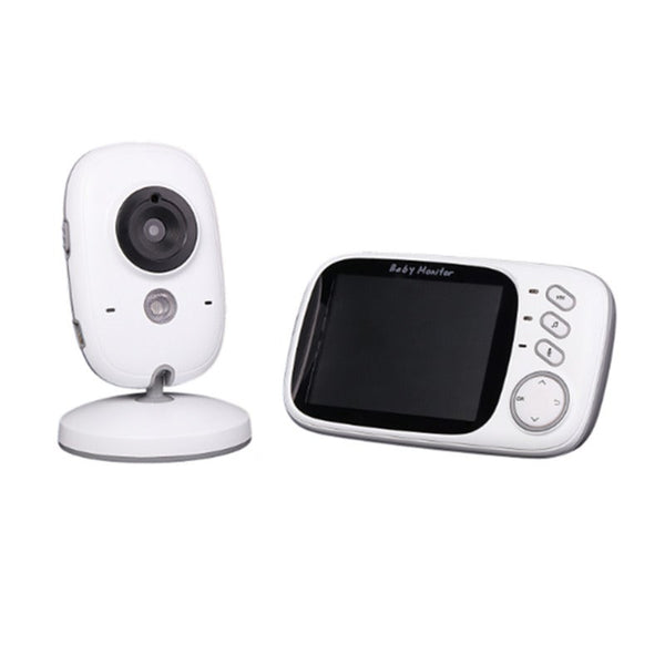 3.2 Inch Digital Wireless Baby Monitor With Two Way Intercom Temperature Display And Music Playback