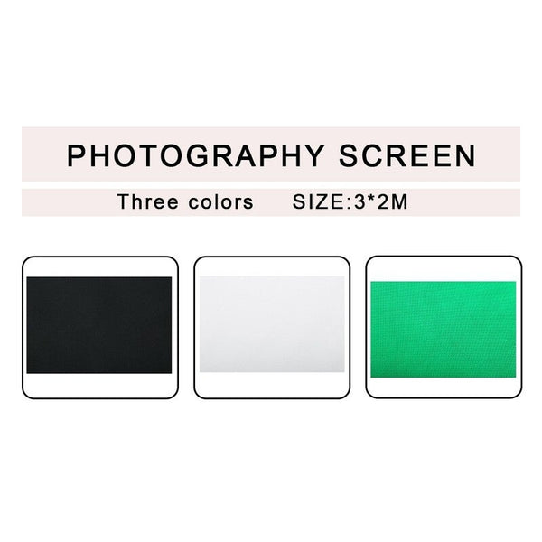 3 2M Photography Studio Non Woven Screen Backdrop Background White Background Material