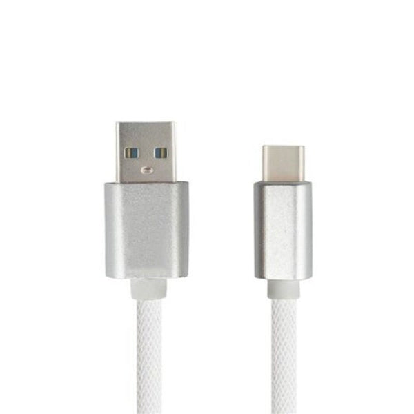 3.4A Quick Charge Usb 3.1 Type Charging / Data Transfer Cable 25Cm White