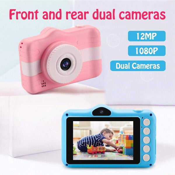 Action Cameras 3.5 Inch Mini Cute Digital For Kids 12Mp 1080Phd Photo Video Digital Cameras