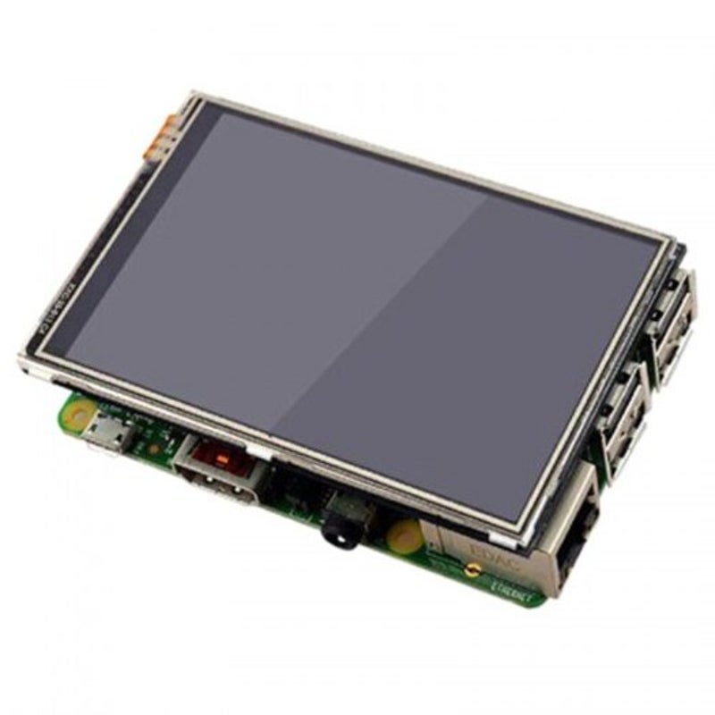 3.5 Inch Resistance Touch Screen Black Lcd Display Modules