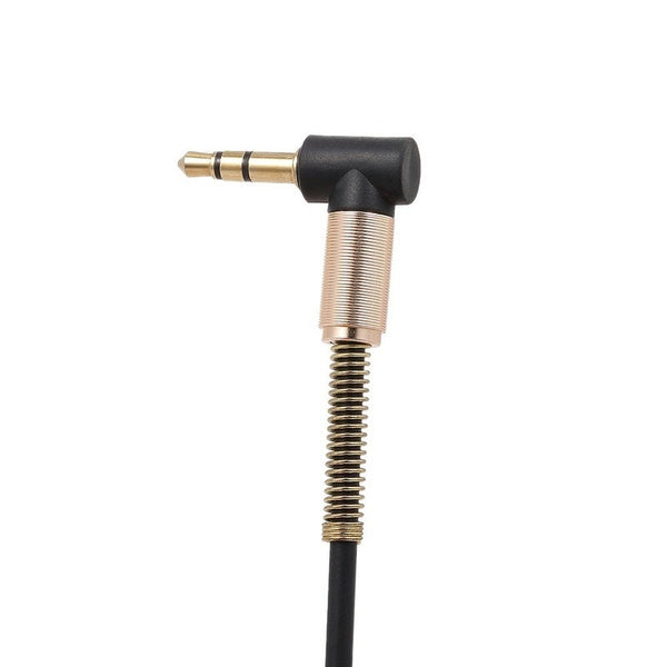 3.5Mm Jack Male To 90 Degree Right Angle Stereo Car Phone Laptop Auxiliary Extension Cablewhite Black Cables & Adapters