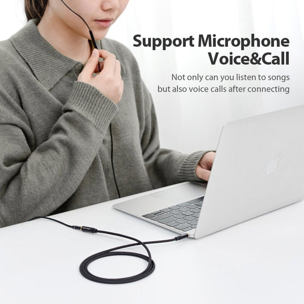 3.5Mm Audio Extension Cable Jack Male To Female Aux For Headphones Huawei P20 Iphone 6S Mp4 Player Cables & Adapters