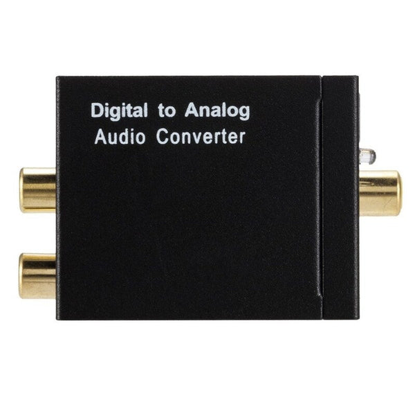 3.5Mm Digital To Analog Audio Converter Optical Fiber Coaxial Signal Adapter Audio Cables & Adapters