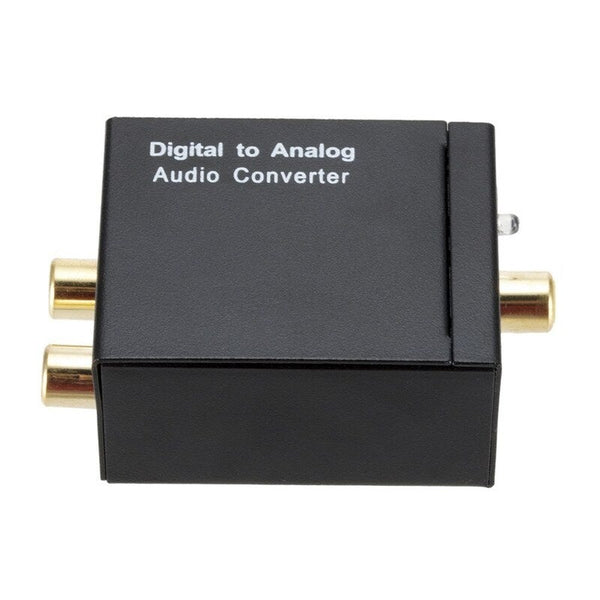 3.5Mm Digital To Analog Audio Converter Optical Fiber Coaxial Signal Adapter Audio Cables & Adapters