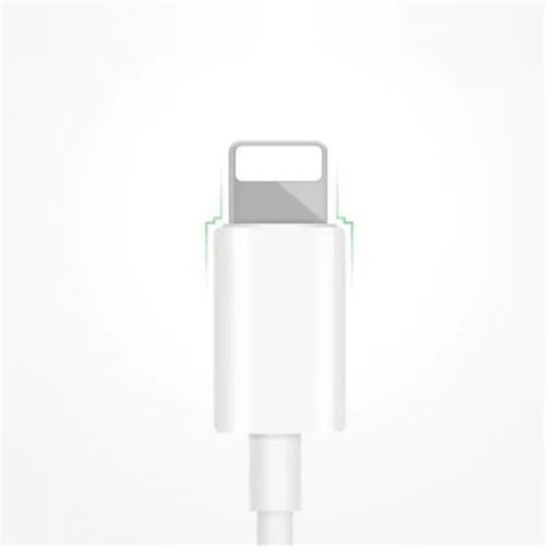 3.5Mm Earphoneaudio Adapter Cable For Iphone Only Forios 10.2 And Below White