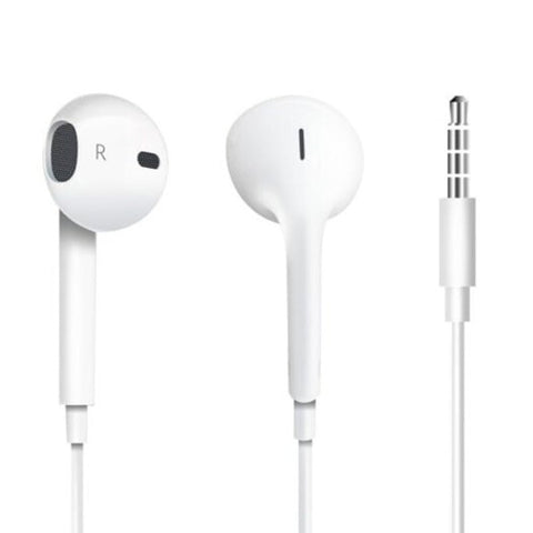 3.5Mm In Ear Headphone For Iphone / 5S 6 Plus White