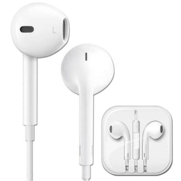 3.5Mm In Ear Headphone For Iphone / 5S 6 Plus White Wired Earphones