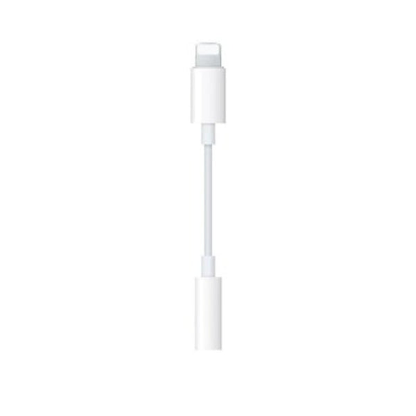 3.5Mm Jack Aux Earphone Audio Adapter Cable For Iphone 7 Plus / 7And Ios 10.2 Below White Cables & Adapters