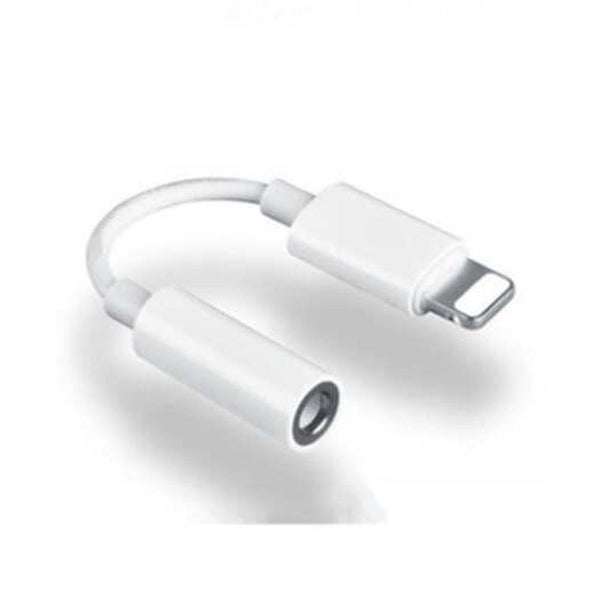 3.5Mm Jack Aux Earphone Audio Adapter Cable For Iphone X / Xs Max Xr 8 Plus White Cables & Adapters