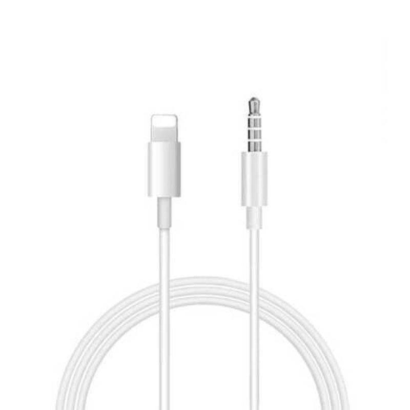 3.5Mm Male Stereo Audio Aux Cable Compatible For Iphone X / Xs Max Xr 8 Plus 7 White Cables & Adapters