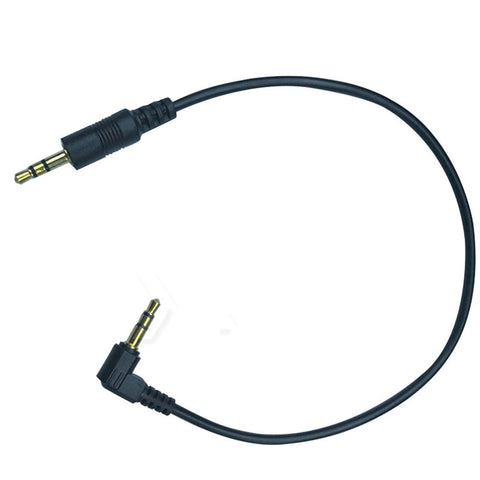 3.5Mm Male To Jack Audio Cable Aux Hdmi 90 Degree Right Angle For Car Headphone Mp34 Cord 0.3M