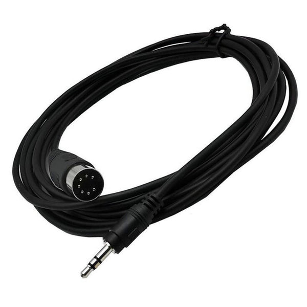3.5Mm Stereo Jack Male To Din 7 Pin Midi Plug For Tv Computer Phone Audio Cables & Adapters
