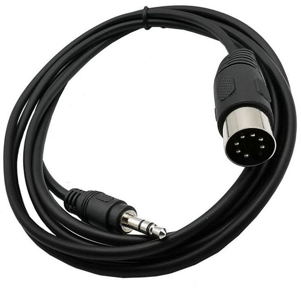 3.5Mm Stereo Jack Male To Din 7 Pin Midi Plug Audio Cable For Tv Computer Phone