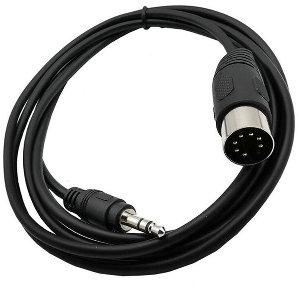3.5Mm Stereo Jack Male To Din 7 Pin Midi Plug For Tv Computer Phone Audio Cables & Adapters