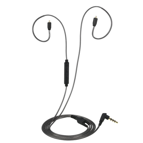 3.5Mm Wired Earphones Cable Detachable Replacement Headphone Cord / Microphone Mmcx Connector For Shure Se215 Se315 Se425 Se535 Se846 Ue900 Headphones