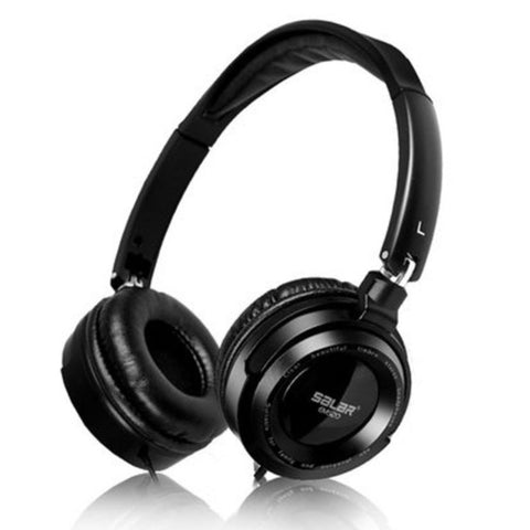 3.5Mm Wired Gaming Headset Over Ear Sports Headphones Music Earphones Black