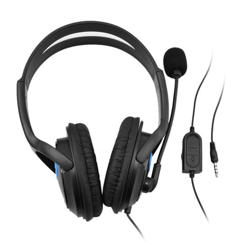 3.5Mm Wired Gaming Over Ear Headset Black