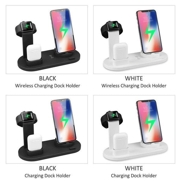 3 In 1 Chargings Dock Holder Bracket Wire Less Chargers Chargers & Cradles