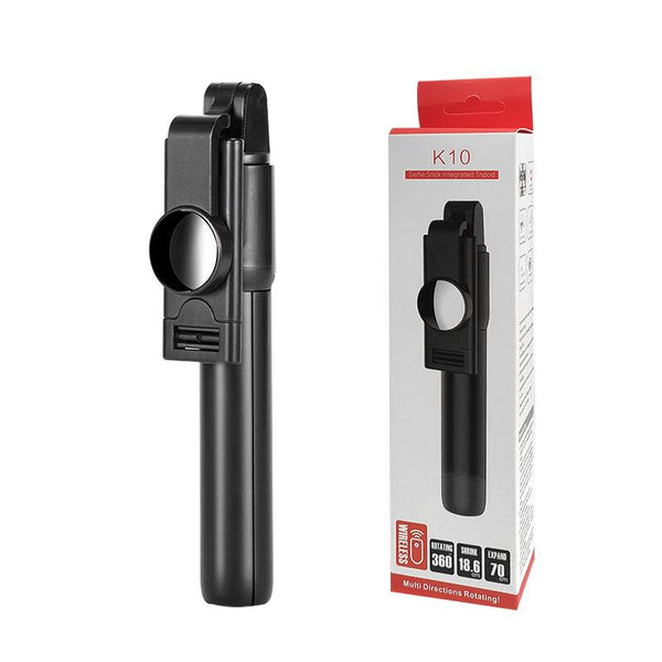 Foldable 3 In 1 Wireless Bluetooth Mini Tripod Selfie Stick With Remote Control Selfie Sticks