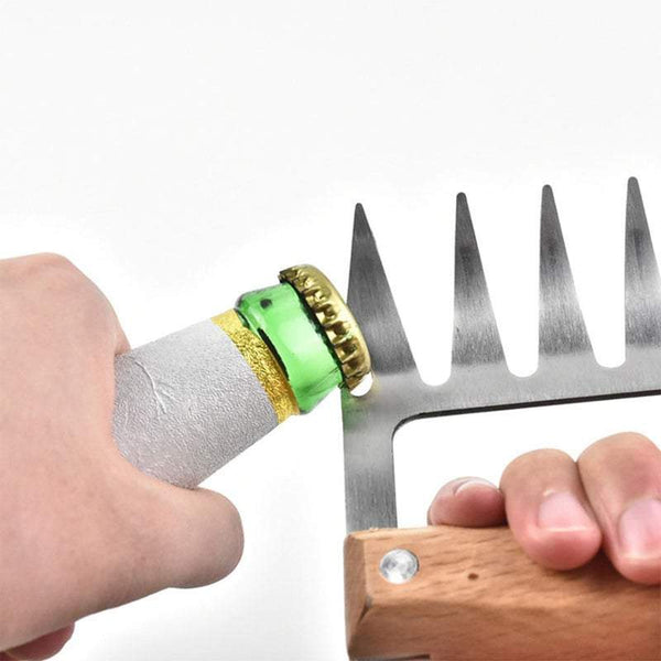 Kitchen Knives 3 In 1 Multi Function Meat Claws Shredder Food Cutters Beer Opener Barbecue Tools