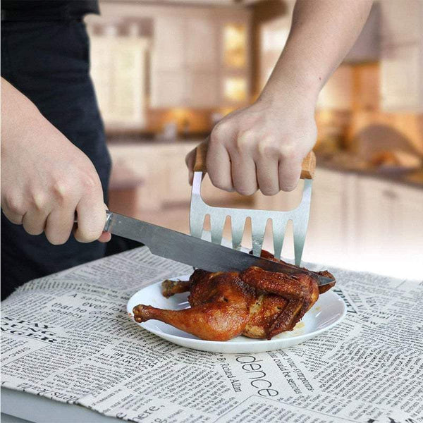 Kitchen Knives 3 In 1 Multi Function Meat Claws Shredder Food Cutters Beer Opener Barbecue Tools