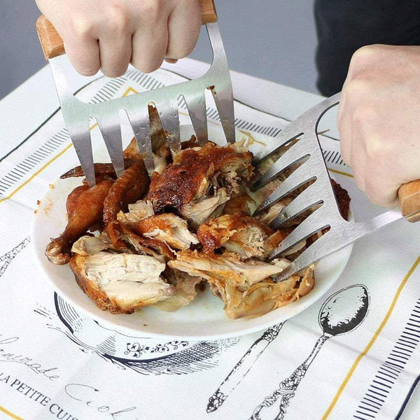 Kitchen Knives 3 In 1 Multi Function Meat Claws Shredder Food Cutters Beer Opener Barbecue Tools