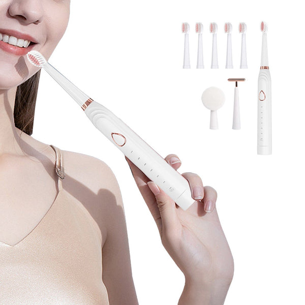 3 In 1 Multifunction Electric Smart Timer Sonic Cleaning Toothbrush For Dental Care Electric Toothbrushes