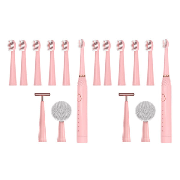 3 In 1 Multifunction Electric Smart Timer Sonic Cleaning Toothbrush For Dental Care Electric Toothbrushes