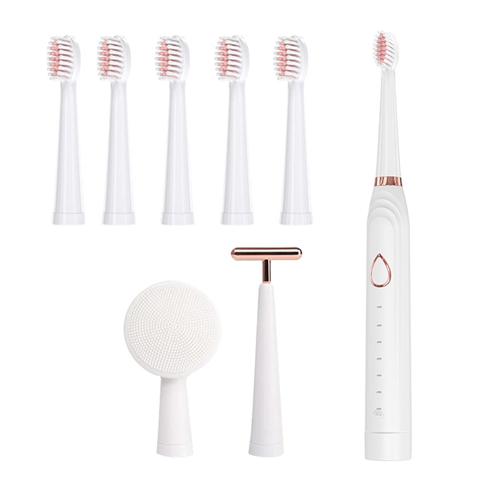 3 In 1 Multifunction Electric Smart Timer Sonic Cleaning Toothbrush For Dental Care Electric Toothbrushes