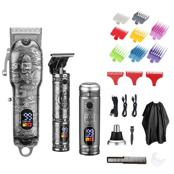 Clippers & Trimmers 3 Inch 1 Professional Hair Clipper Trimmer For Men Cut Usb Rechargeable