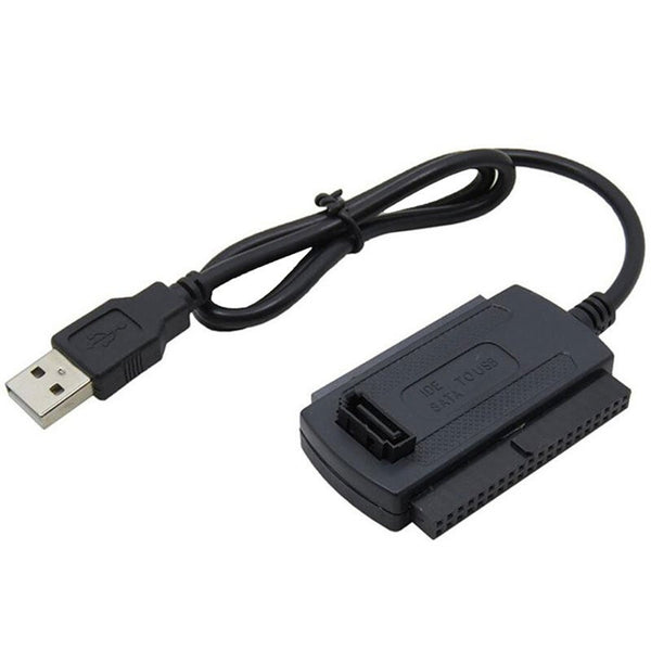 3 In 1 Usb 2.0 Cable Adapter To 2.53.55.25Inch Sata Ide High Speed 480Mbs Adapters Drive Cables & Adapters