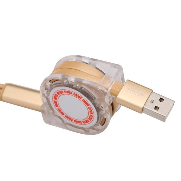 3 In 1 Usb Charging Cable Cord For Smart Phones And Ipad 1M Gold