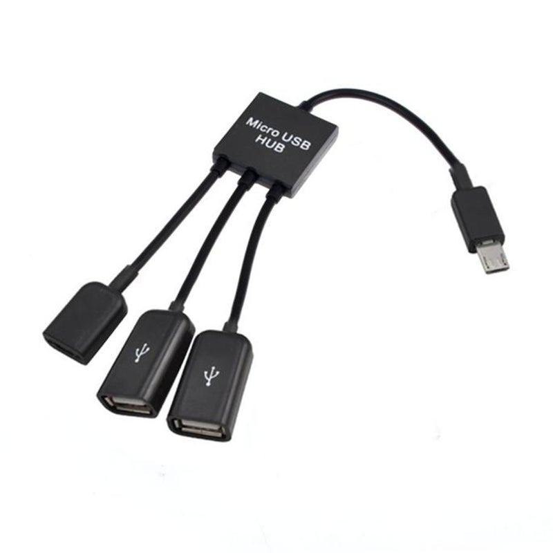 3 In 1 Usb Cable Adapter Micro Hub For Samsung Galaxy Tab 10.1 P7510 Host Usb Cables Hubs & Adapters