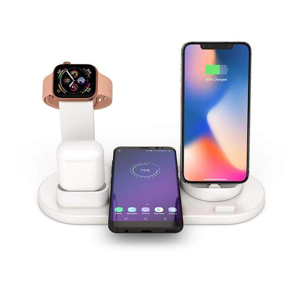 Charging Usb 3 In 1 Wireless Dock For Apple Watch Airpods Chargers & Cradles