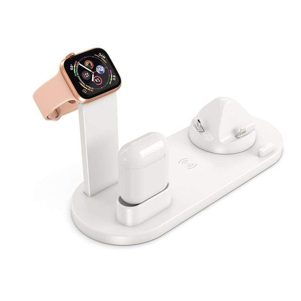 Charging Usb 3 In 1 Wireless Dock For Apple Watch Airpods Chargers & Cradles