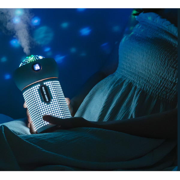 3 In 1 Mini Starry Sky Projector Night Light Humidifier Night Lights