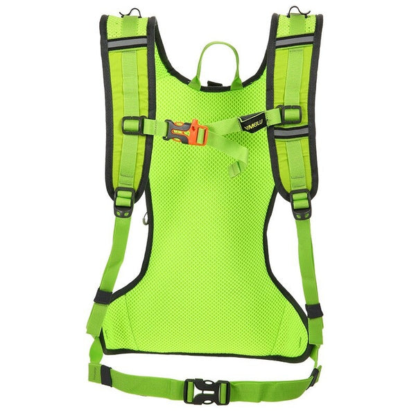 3 Liters Cycling Hydration Backpack Lightweight Water Resistant Daypack Bag For Outdoor Riding Hiking Running Camping Green