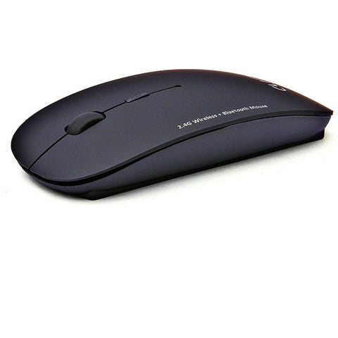 3 Mode 2.4Ghz Wireless Bluetooth In 1 Cordless Mouse 1600 Dpi Ultra Thin Ergonomic Portable Optical Mice Computer Pc Mice Trackballs & Touchpads