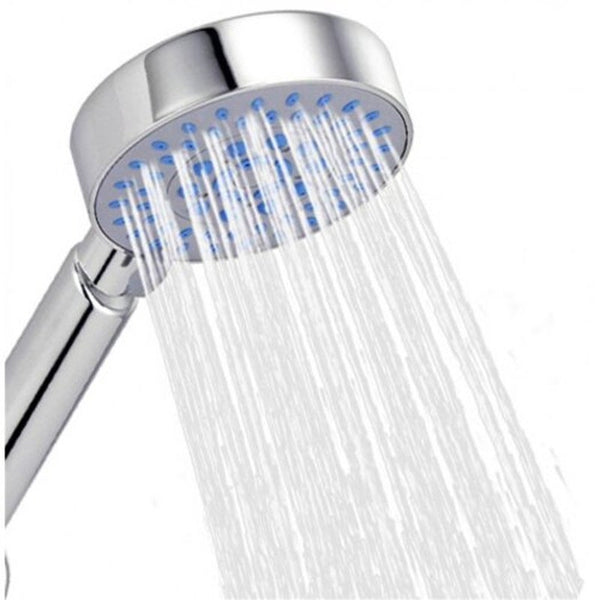 3 Modes Handheld Water Saving Shower Head Rain Nozzle Silver Shower Heads & Combos