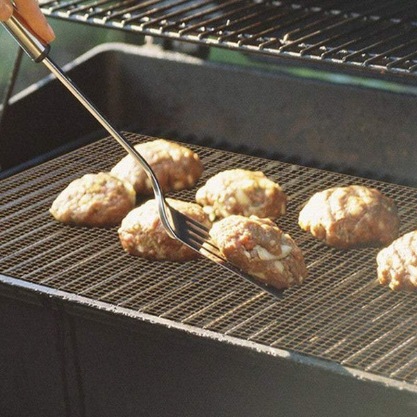3 Or 6Pcs Bbq Grill Mesh Mat Reusable Sheet Resistant Non Stick Barbecue Bake Barbecue Tools