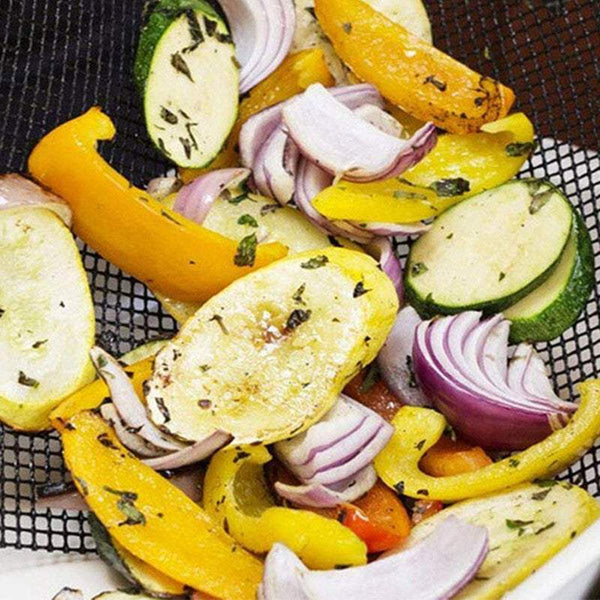 3 Or 6Pcs Bbq Grill Mesh Mat Reusable Sheet Resistant Non Stick Barbecue Bake Barbecue Tools