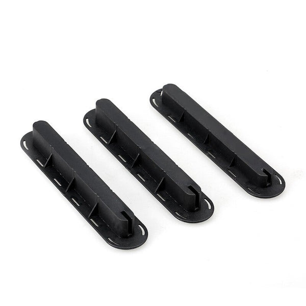 3 Pack Future Tri Fins Box Plugs Base Sup Screw Surf Set Extra Key Screws Black Fin Screws