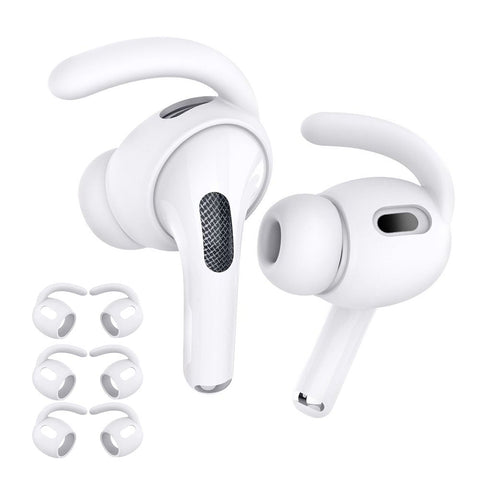 3 Pairs Airpods Pro Ear Hooks Secure Anti Slip Covers Silicone Earphone