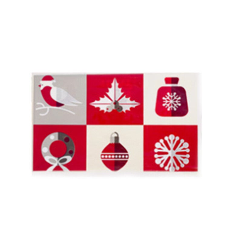 3 Pcs Disposable Christmas Series Rectangular Printed Pvc Cartoon Tablecloth Table Cloths