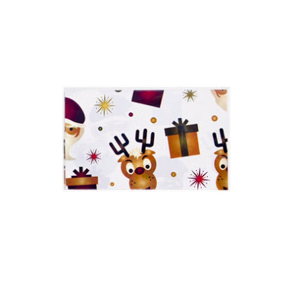3 Pcs Disposable Christmas Series Rectangular Printed Pvc Cartoon Tablecloth Table Cloths