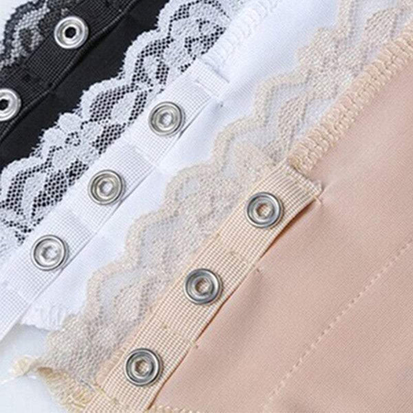 Women's Accessories 3 Pcs Lace Trim Clip On Cleavage Cover For Bra