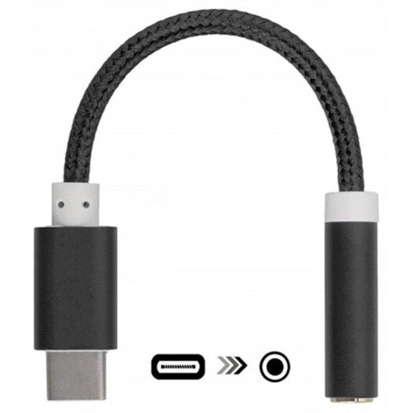 3 Pcs Usb Type C To 3.5Mm Female Stereo Audio Headphone Jack Adapter Cable Black Cables & Adapters