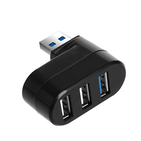 3 In 1 Ports Usb 2.0/3.0 Hub High Speed Rotating Splitter For Pc/Laptop Usb Cables Hubs & Adapters
